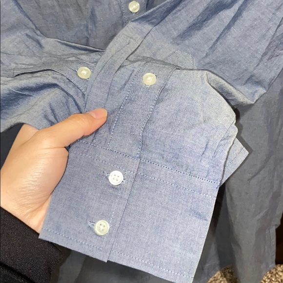 J. Crew Long Sleeve Chambray Popover Tunic NWT - Picture 6 of 6